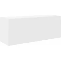 vidaXL Bad-Wandschrank 80 x 25 x 30 cm Weiß