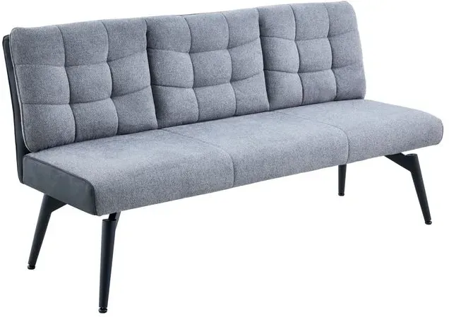 Hela Bank Tomar Mikrofaser Dunkelbeige