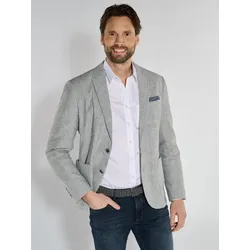 engbers Herren Freizeit-Sakko regular grau uni - 26
