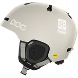Poc Fornix MIPS Pow JJ Skihelm (Größe 51-54CM, grau)