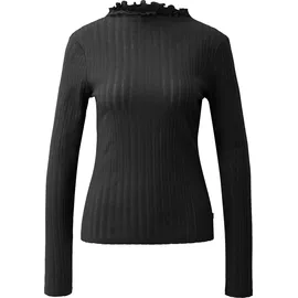 QS T-Shirt in 9999_schwarz | schwarz - XL