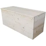 TOTAL WOOD 2012 Truhenbank aus Holz B x T x H ca.: 100cm x 40cm x 45cm natürlich unbehandelt