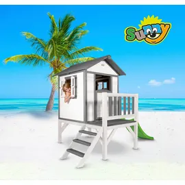 Sunny Spielhaus Lodge XL grau/weiß C050.002.00