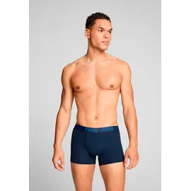 Puma Basic Boxershorts blau L 2er Pack