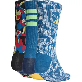 adidas 3er Pack Socken-Sets Dark Marine/St Fade Gold/Night Indigo 40-42