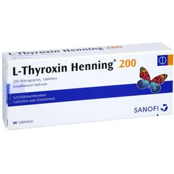L-thyroxin 200 Henning Tabletten 50 St
