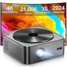 ultimea Beamer Full HD 1080P Native mit Autofokus und 6D Trapezkorrektur, Beamer 4K Heimkino Unterstützt 700 ANSI 21.000 Lumen, 5G WiFi Projektor Bluetooth, Outdoor Beamer für iOS/Android/TV Stick