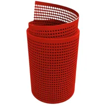 zaun|zu® Sichtschutzstreifen PP 255 x 30 cm Rot