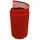 zaun|zu® Sichtschutzstreifen PP 255 x 30 cm Rot