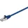 goobay CAT 5e Patchkabel, F/UTP, Blau