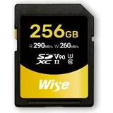 Wise SDXC UHS-II V90 256GB WISE