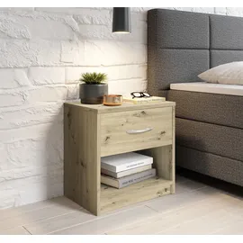 SchlafKONTOR Nachttisch Breite 39 cm