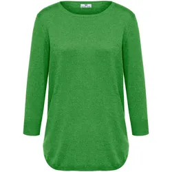 Rundhals-Pullover aus Seide und Kaschmir Peter Hahn Seide/Kaschmir grün