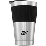 Esbit Thermobecher Sculptor Kaffee Auto Becher Kaffeetasse 550 ml Farbe: Edelstahl