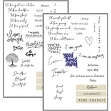 MilaBoo® Kerzentattoos Affirmation I DIY Aufkleber für besondere Anlässe, einfache Anwendung, vielseitig einsetzbar (Affirmation)