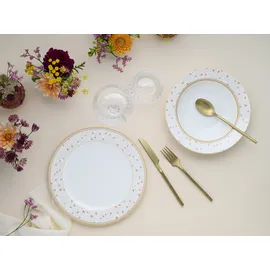 CreaTable Emilia Tafelservice 12-tlg. creme-weiß