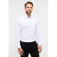 Eterna Langarmhemd weiß 42