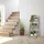 Relaxdays Blumentreppe 108 x 41 x 40 cm Grau