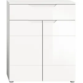 INOSIGN CAPRI 80 x 97 x 37 cm weiß hochglanz / weiß