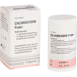 CHLORHEXIDIN Puder 15 g Puder