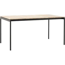&Tradition Ville AV25 Gartentisch, 150 x 90 cm, schwarz