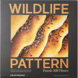 Printworks Wildlife Pattern Bee Puzzle