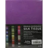 Ledeo Silk Tissue - Premium Seidenpapier - 10 Blatt (50 x 75 cm) - Plum - Dekoration