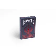 Cartamundi Bicycle Kartendeck Foil Back Crimson Red