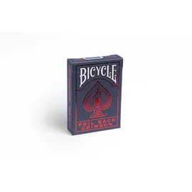 Cartamundi Bicycle Kartendeck Foil Back Crimson Red