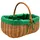 MyBer Einkaufs- und Picknickkorb Weidenkorb 33 x 23 x 13 cm braun