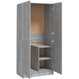 vidaXL Kleiderschrank Grau Sonoma 82,5x51,5x180 cm Holzwerkstoff
