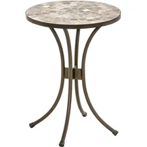 Dehner Blumenhocker Grazia Ø 41 cm Höhe 54 cm Grau/Braun