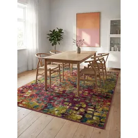 benuta Nest Teppich Mehrfarbig, Textil, Abstrakt, Rechteckig, 300x400 cm Oeko-Tex® Standard 100, wasserabweisend, Teppiche - Böden, Teppiche