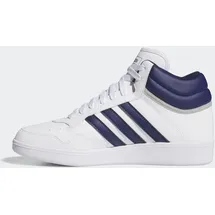 adidas Hoops 4.0 Mid Cloud White / Dark Blue / Grey Two 43 1/3