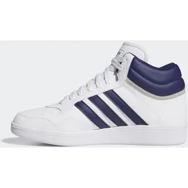 adidas Hoops 4.0 Mid Cloud White / Dark Blue / Grey Two 43 1/3