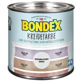 Bondex Kreidefarbe Wohnliches Grau - 0,5L - 386525,
