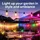 Calex LED Lichterkette 10 Lampen 5 m Schwarz