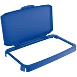 Durable Klappdeckel für DURABIN® 60L rechteckig, 1800500040 blau