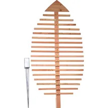 Dobar Rankhilfe Blattform 84 x 160 cm Hellbraun