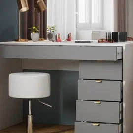 Vicco Schminktisch Elise 115 cm mit Hocker