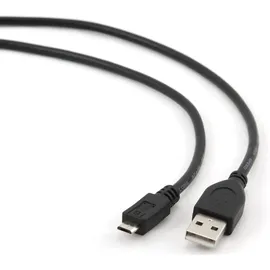 Gembird USB 2.0 A zu Micro USB-B-Kabel 3 m Schwarz