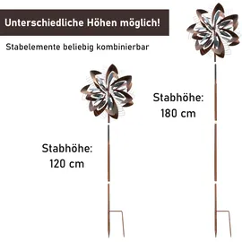 Lemodo Windrad Dandelion 213 cm hoch