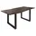 Massivmoebel24 Baumtisch 120 x 76 x 90 cm grau