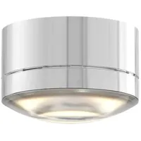 Grau Globe Deckenleuchte LED, chrom