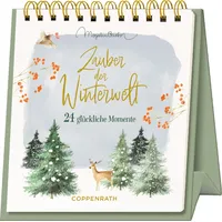 Coppenrath Verlag Tisch-Adventskalender – Zauber der Winterwelt: