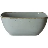 Geschirr Casa blau Servierschale eckig 18 cm