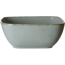 Geschirr Casa blau Servierschale eckig 18 cm