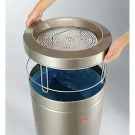 Wesco Big Ash, Standascher, neusilber