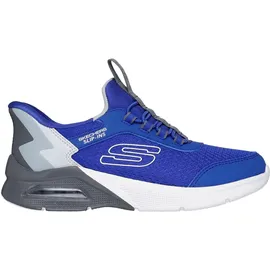 SKECHERS Microspec Max Brisk-Stripe Kinder Blau 37