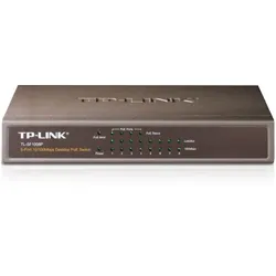TPLINK TP-LINK TL-SF1008P V5 Netzwerk Switch 8 Port 10 / 100 MBit/s PoE-Funktion